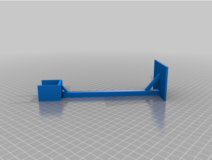 speaker stand monitor arm lumpenstein 3d print model - Mito3D