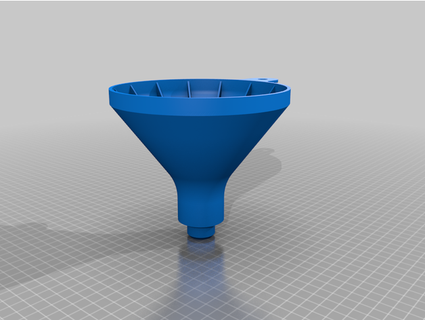 resin funnel myller 3d print model - Mito3D