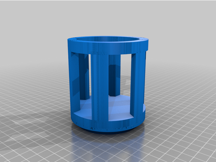 ice bottle cup holder insert lareau67 3d print model - Mito3D