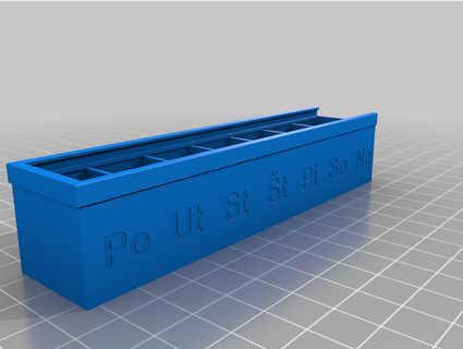 pill box cenculis 3d print model - Mito3D
