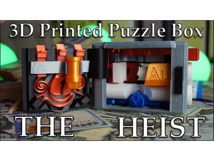 heist - puzzle box leisureluke 3d print model - Mito3D