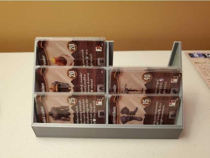 gloomhaven item card holder murphysharp 3d print model - Mito3D