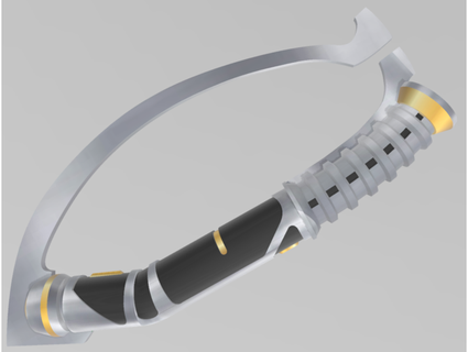 oppo kokmuş 39 ışın kılıcı kavun suçlu 3d print model - Mito3D