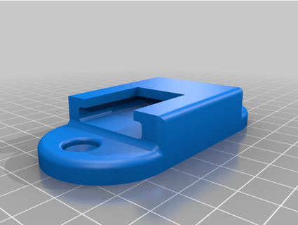 customizable filament holder long version memo3232 3d print model - Mito3D