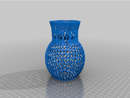 Voronoi vazo v2 jain 3d print model - Mito3D