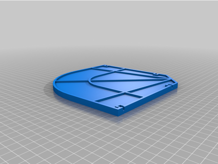 etag d'angle coin étagère poing 3d print model - Mito3D