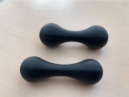 Knucklebone perno connessione dkstr 3d print model - Mito3D