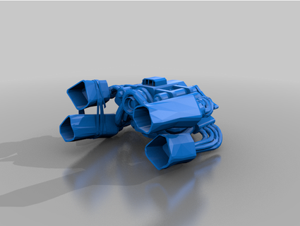 booster engine - orks gubbins jimjimjimmyjim 3d print model - Mito3D