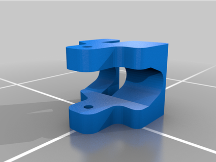 bloc verrou pour grillage rigide fabzaza 3d print model - Mito3D