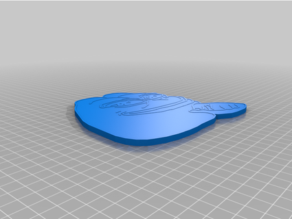 selbstgefällig pepe lrosellpardo 3d print model - Mito3D