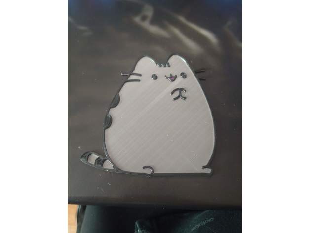 pusheen gato ace24 3D print model - Mito3D