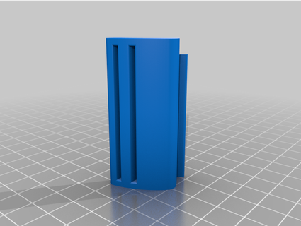 praktisch schnell Clip virtueller Brenner 3d print model - Mito3D