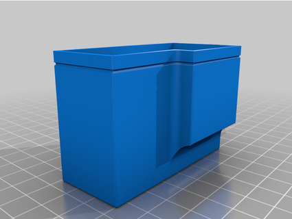 simple storage box gopro 7 black uffe 46 3d print model - Mito3D