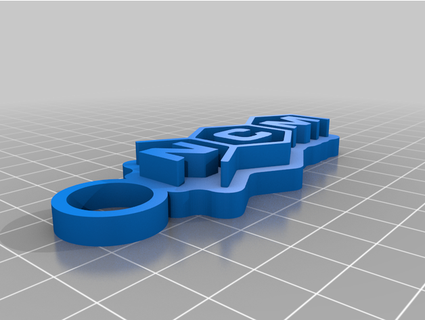 NCM anahtar Zincir mümkün 3d print model - Mito3D