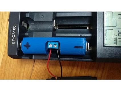18650 universal batteries converter testing lithium polimer li-po others exmantion 3d print model - Mito3D