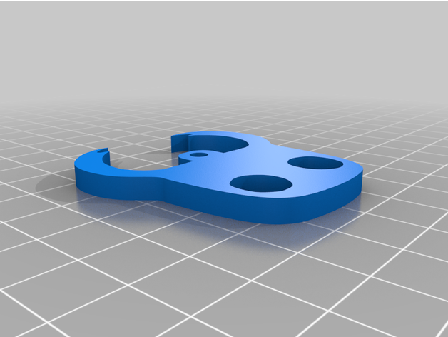 llavero hueco Caballero rutizan 3D print model - Mito3D