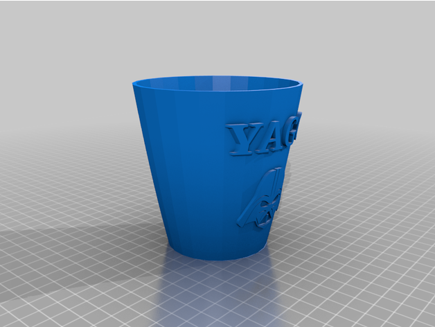 Vaso dark vader yago rutizan 3D print model - Mito3D
