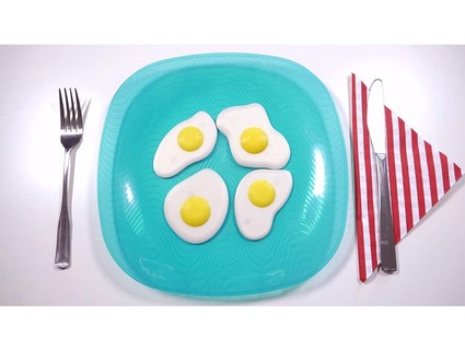 fried egg magnets blitzcitydiy 3d print model - Mito3D