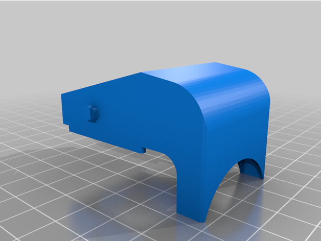 monoprice select mini 30mm fan shroad flyken 3D print model - Mito3D