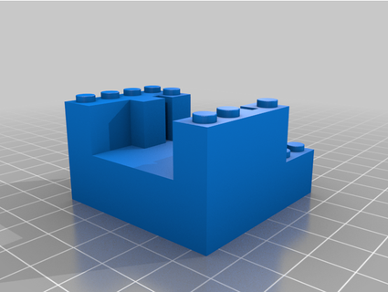 servo weichensteller kompatible zu lego dlb300 3d print model - Mito3D