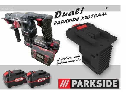 parque x20 dual glol 3d print model - Mito3D