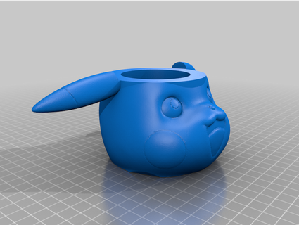 Pikachu compagno lanutriafuriosa 3d print model - Mito3D