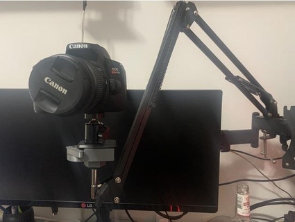 Adaptador parà usar mera em reggiseno articulado microfono cavernageek 3d print model - Mito3D