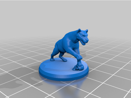 hyena kaotixgod 3d print model - Mito3D