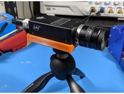 jai cm 140 ge uv telecamera filo montare vassoio dajma 3d print model - Mito3D