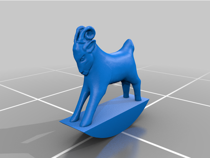 stubborn goat alexstormnd 3d print model - Mito3D
