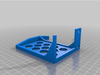 ubiquiti poe grille étagère produit 3d print model - Mito3D