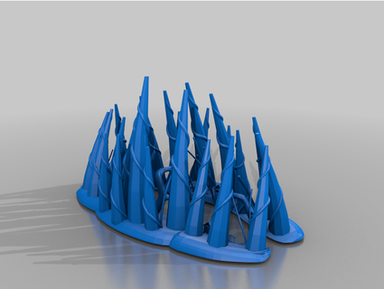 costolette foresta terreno lp jimjimjimmyjim 3d print model - Mito3D
