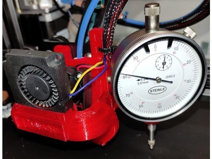dial gauge indicator support petsfang bullseye scurfin 3d print model - Mito3D
