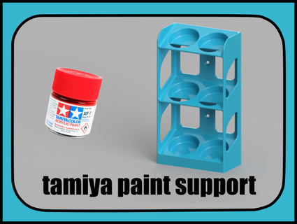 tamiya paint support le calamari 3d print model - Mito3D