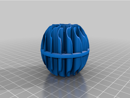 bio bal estanque filtrar Glenn vandewalle 3d print model - Mito3D
