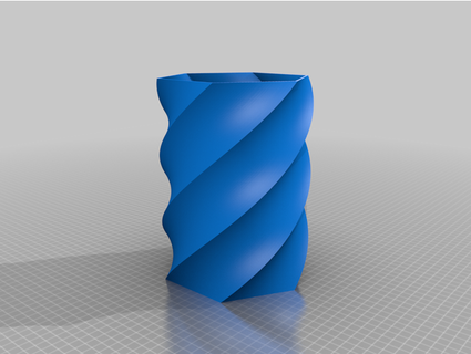 forme lampe vase mode énos 3d print model - Mito3D