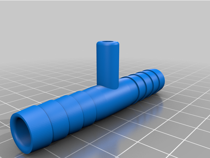 tubo flessibile connettore pt 100 larskrsv 3d print model - Mito3D
