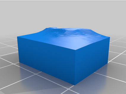 topography thing firetrice 3d print model - Mito3D