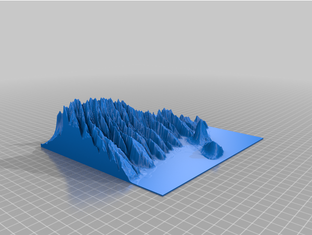 hawaii topology print josemendozahpu 3D print model - Mito3D