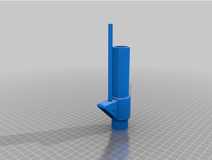 mandalorien impulsion fusil simplifié remix Westbr 3d print model - Mito3D