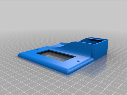 Interruptor luz ventilador remoto soporte arrullo 3d print model - Mito3D