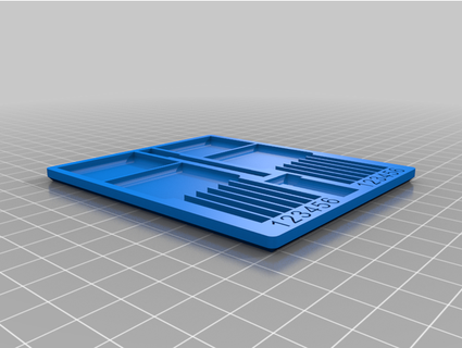 biblok sabitleme tepsi translucent1 3d print model - Mito3D