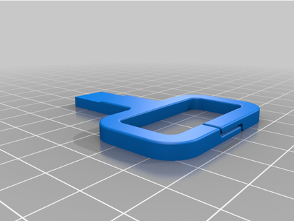 twist open iplik kılavuz benmagana 3d print model - Mito3D