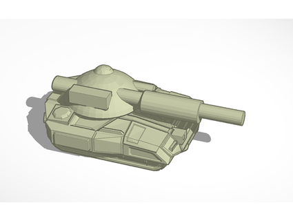 6mm battletech po tanque dramatizar 3d print model - Mito3D
