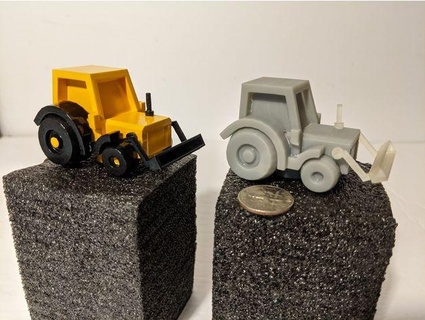 tractor pala genericbitbucket 3d print model - Mito3D