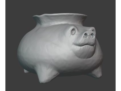 cerdo jarra averybee 3d print model - Mito3D