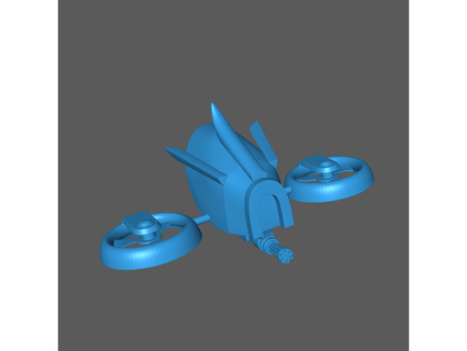 smooth security drone np-dev 3d print model - Mito3D