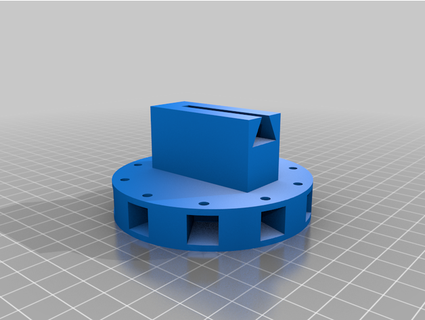 pixel spinner remix brick mount prusa mini meckman 3d print model - Mito3D