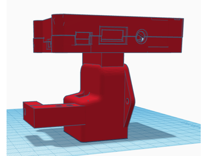 pi telecamera titolare supporto + 3 Astuccio guaina voxelab Aquila v12 impronte asilo 3d print model - Mito3D