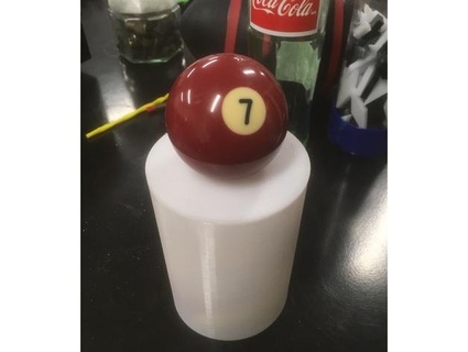 three balls cup - physics demonstration paulnord 3d print model - Mito3D